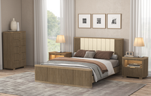 Load image into Gallery viewer, Good Luck series Light Oak 5-Piece Queen/King Bedroom Set