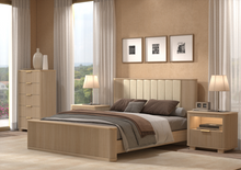 Load image into Gallery viewer, Good Luck series Light Oak 5-Piece Queen/King Bedroom Set