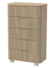 Load image into Gallery viewer, Good Luck series Light Oak 5-Piece Queen/King Bedroom Set