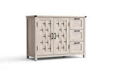 Load image into Gallery viewer, 43"Farmhouse Sideboard Buffet Cabinet, Storage Cabinet with Drawers and Shelves for Dining Room, Living Room, or Kitchen,Light Brown