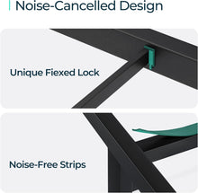 Load image into Gallery viewer, Ergonomic Full Platform Bed Frame with Storage Shelf, Noise-Free Wooden Bed Frame, No Box Spring Required - Beige