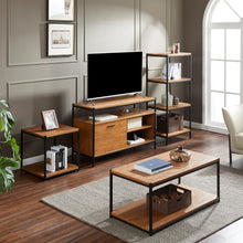 Load image into Gallery viewer, Brooklyn Series Oak Brown 60&#39; TV Stand