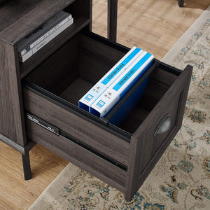 Newport Series Smoke Oak File Cabinet